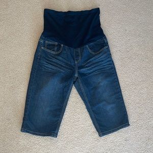Maternity jean capris Bella Nada Medium with belly band